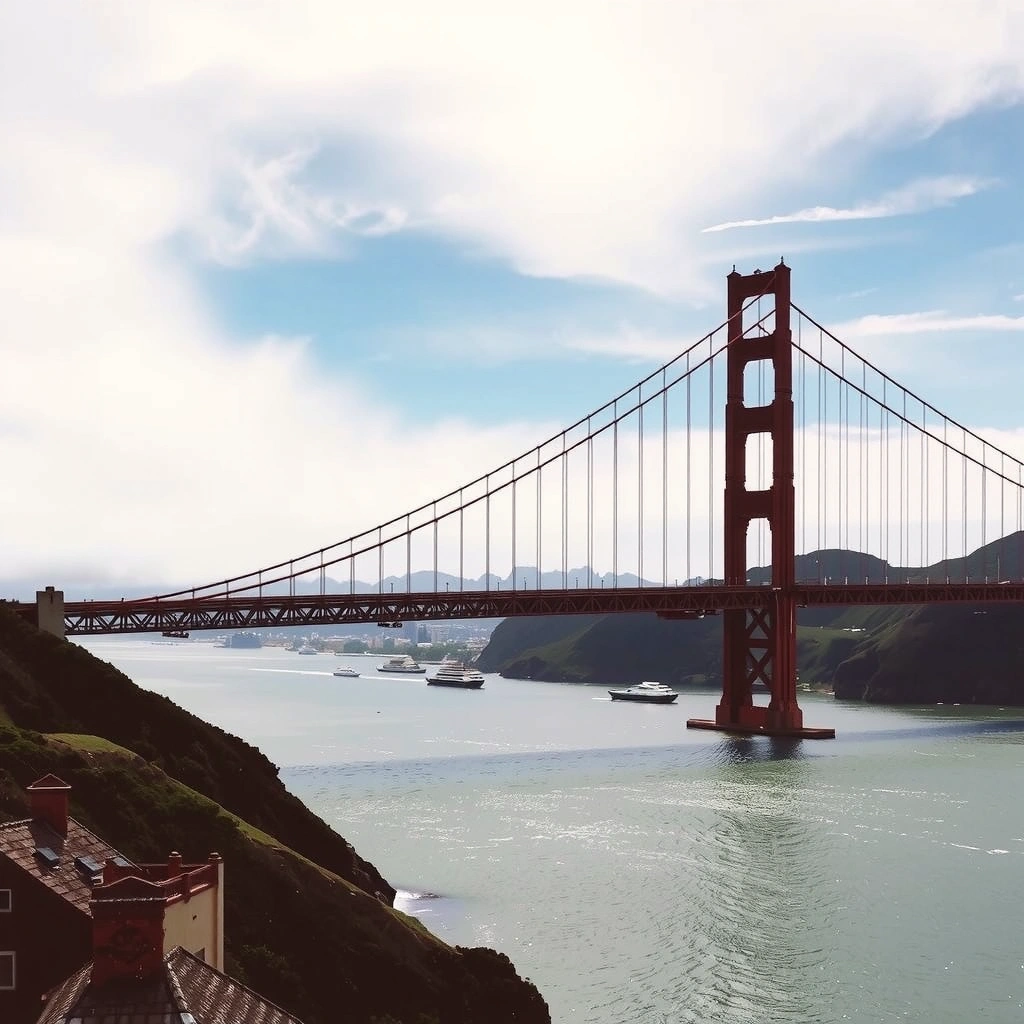 Сан-Франциско - мост Золотые Ворота