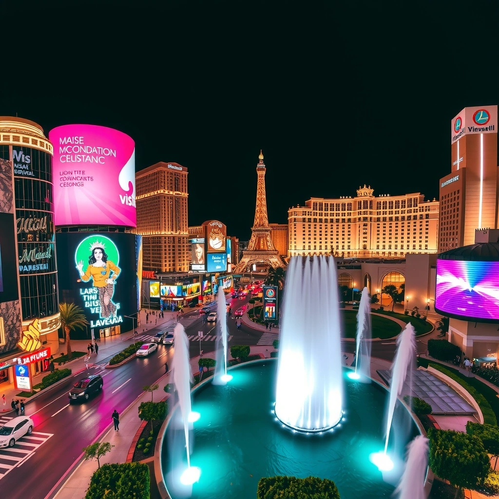 Лас-Вегас - Стрип и неоновые огни