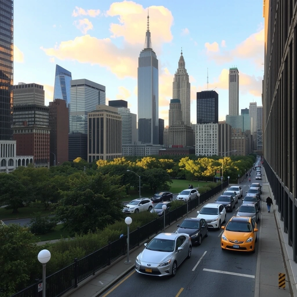 Нью-Йорк - город небоскребов и бродвейских шоу