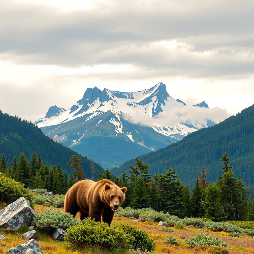 Аляска - медведи