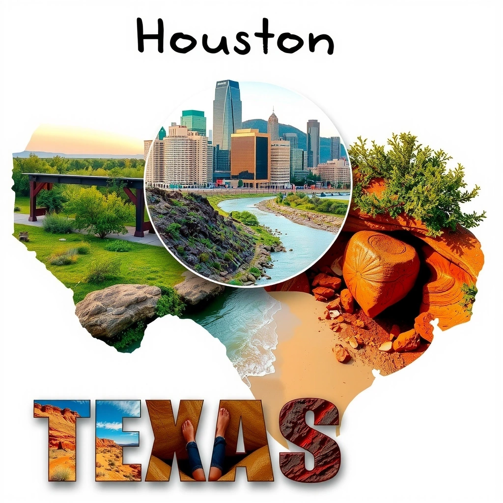 Техас - города и каньоны